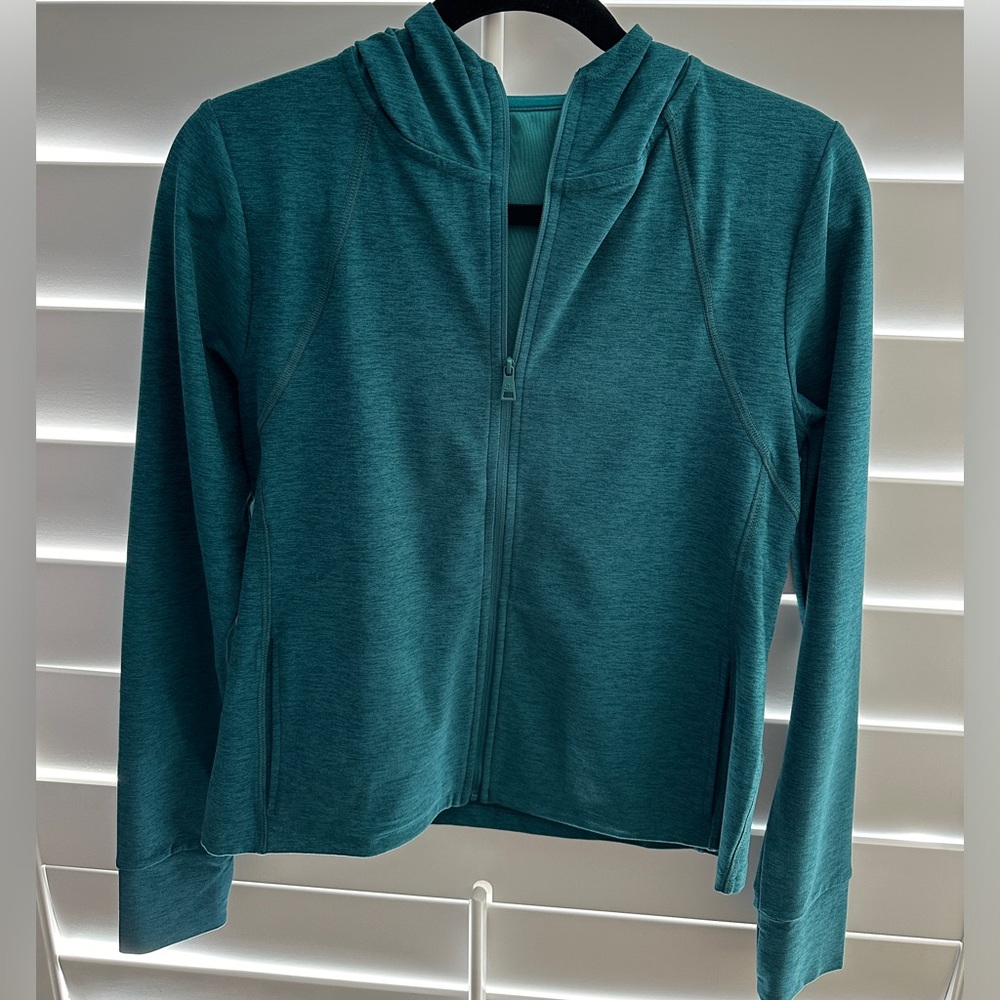 beyond yoga zip up color deoch, nwt